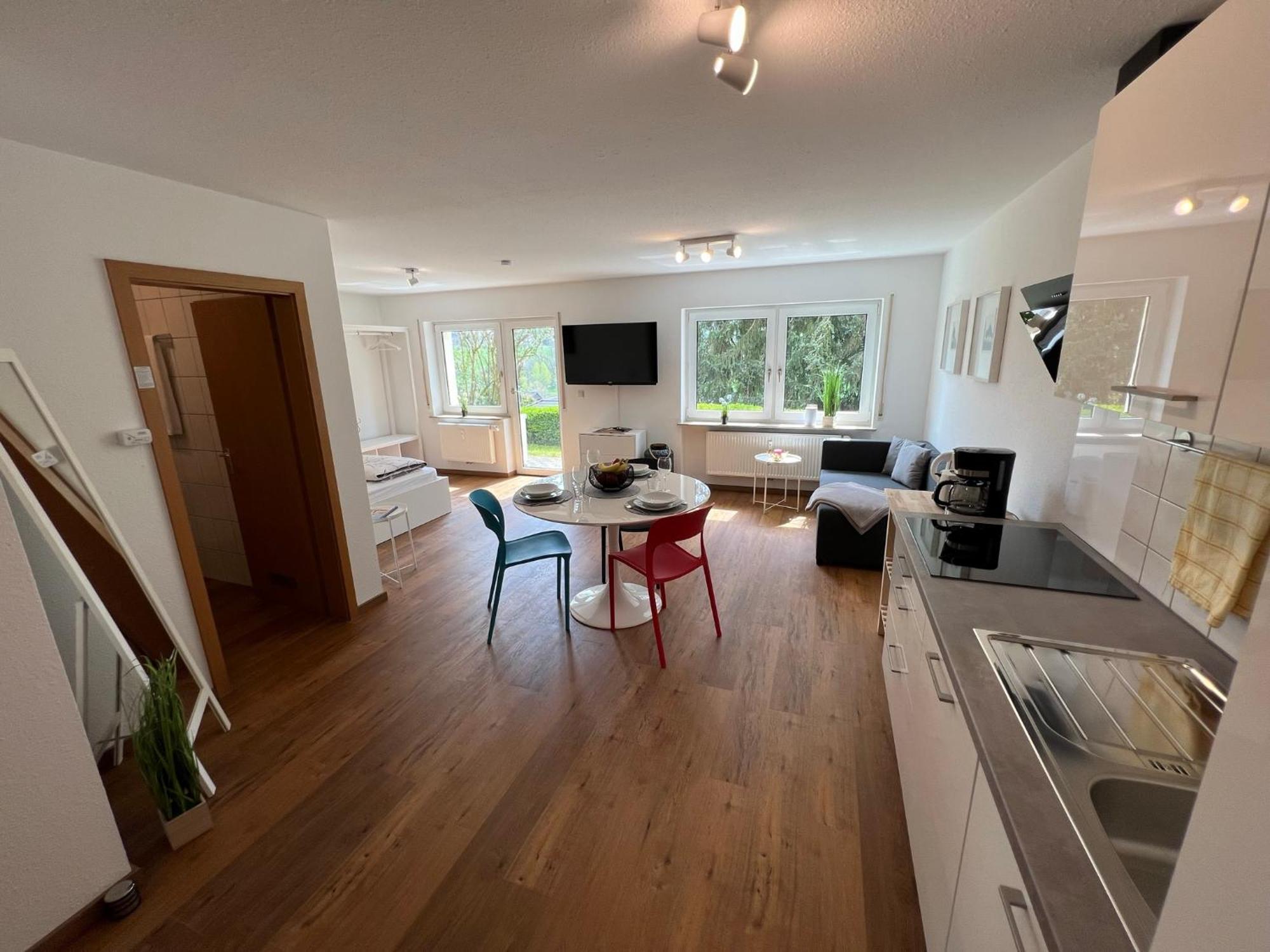 Schoene Ferienwohnung In Stockach Buitenkant foto